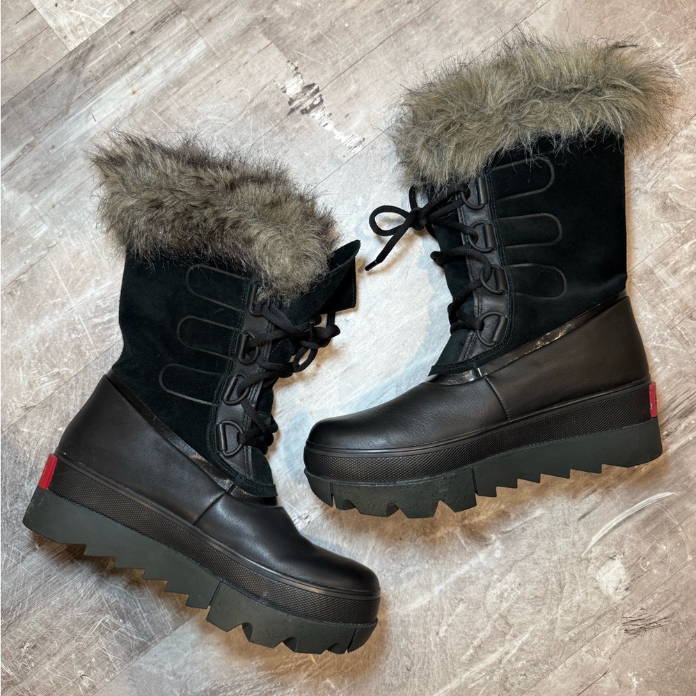 SOREL Joan of Arctic Next Faux Fur Waterproof Snow Boots NWOT